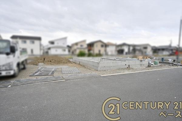 クレイドルガーデン下永 ２号棟 ／新築一戸建の駐車場|■現地撮影写真■駐車スペース２台分完備！