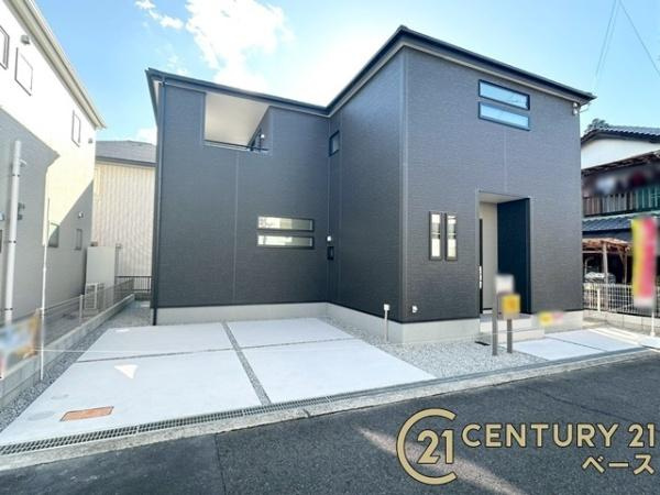 リーブルガーデン阪手 １号棟 ／新築一戸建の駐車場|■現地撮影写真■駐車スペース２台分完備！