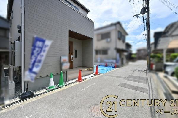 リーブルガーデン中曽司町 ／新築一戸建の前面道路含む現地写真|■現地撮影写真■