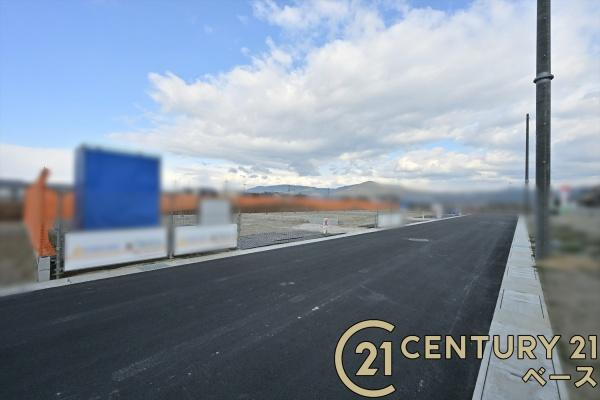 桜井市大福 ４号棟 ／新築一戸建の前面道路含む現地写真|■現地撮影写真■「大福駅」まで徒歩１２分！「香久山駅」まで徒歩１０分！