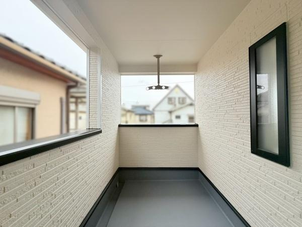 和歌山市木ノ本第9-1号棟　新築戸建のバルコニー