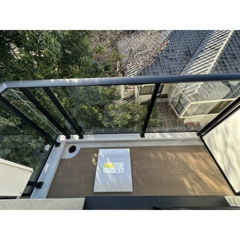 アトリエ八雲のバルコニー