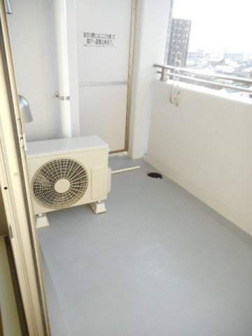 サンリットⅢのバルコニー