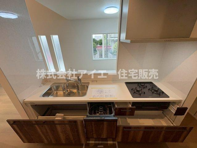 ♪♪宜野湾市大山4丁目-1号棟（全2棟）のキッチン|キッチンです