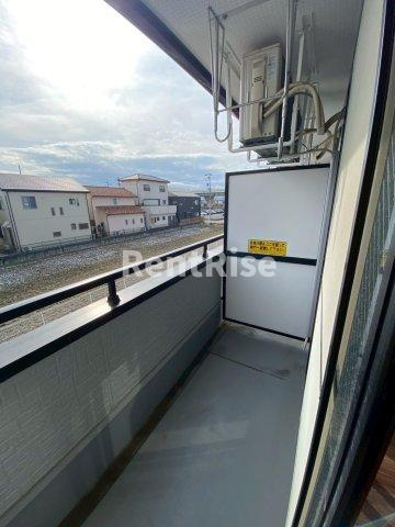 メゾンASAIのバルコニー