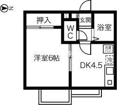 Hauska Talo Inabaの間取り