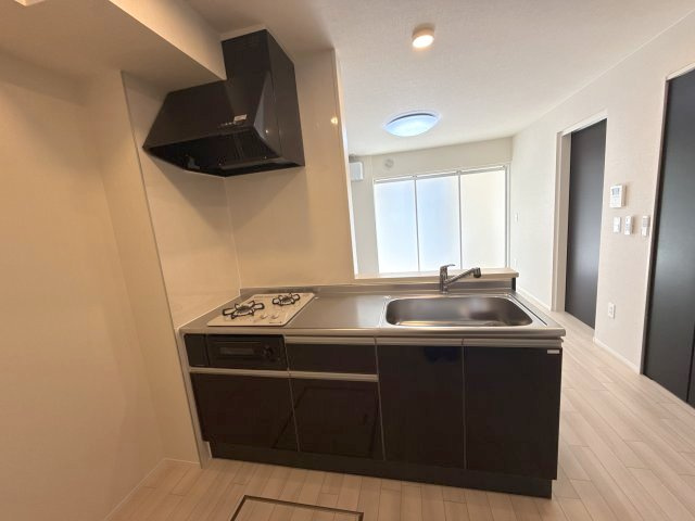 仮）龍野町新築アパートのキッチン