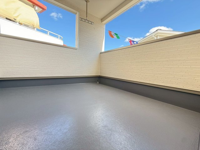 ❤❤南風原町兼城第1-2号棟（全4棟）のバルコニー