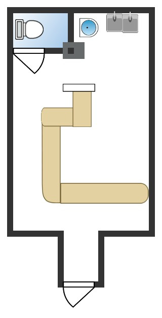 八尾市本町７丁目の店舗一部