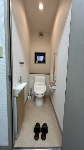 東山2階建賃貸事務所のトイレ|男子トイレ