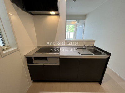 【キッチン】 | Plaisir京町堀 | 3口IHコンロのシステムキッチン☆グリル付き☆