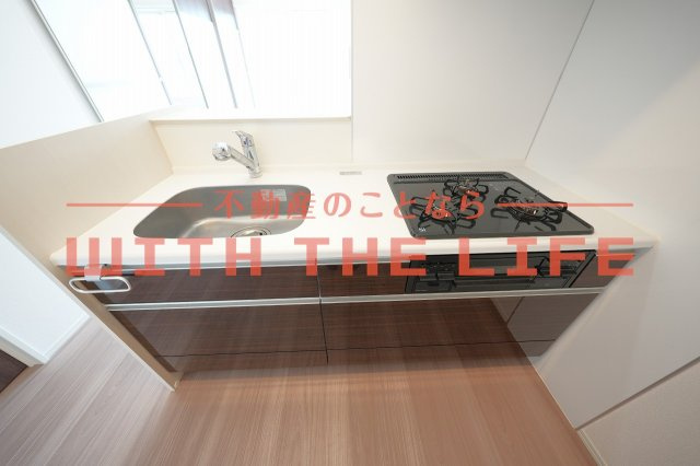 マハロ【キャッシュバック対象】のキッチン|キッチンでお料理をお楽しみください