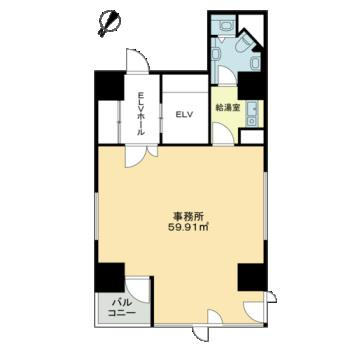 MSB Kamiyacho (MSB神谷町)の間取り