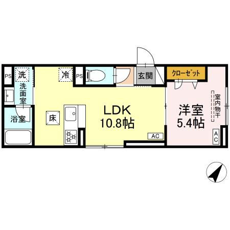 【間取り】 | セレスティア下丸子