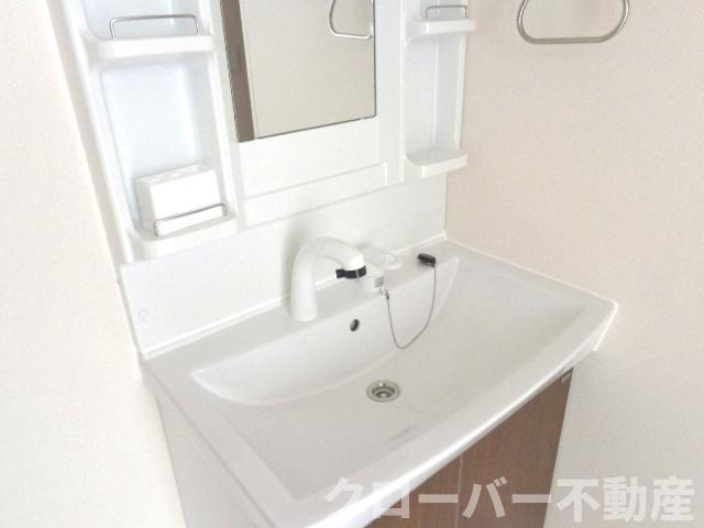 グランリヴィエールⅡの洗面所|洗髪洗面化粧台