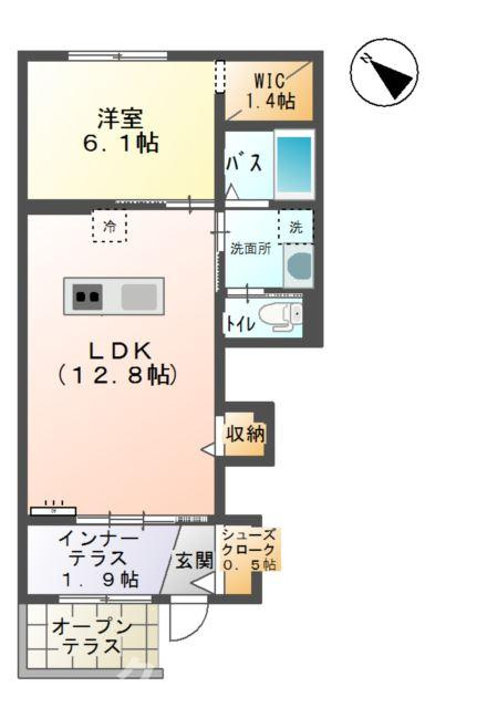 グランリヴィエールⅡの間取り