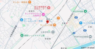 【地図】 | サンハイツ岸辺