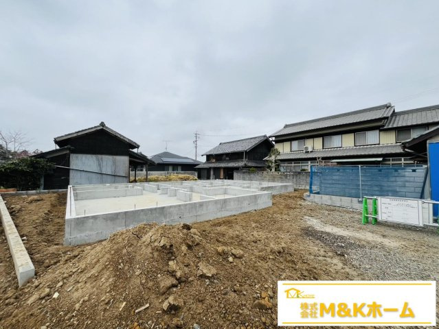 知多市金沢字郷中　全4棟　1号棟の外観|R7.11.28撮影　耐震等級3取得☆