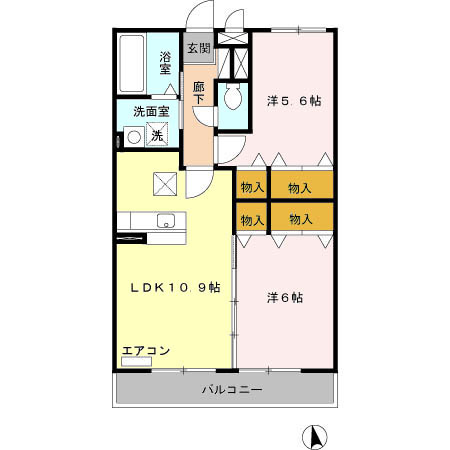 スカイヒル横濱六ッ川　B棟