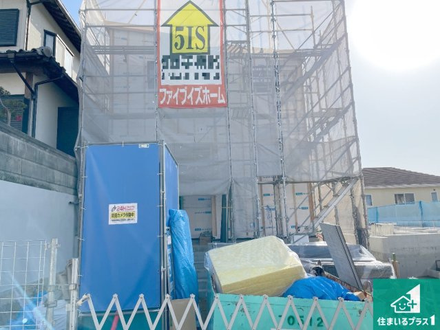 神戸市垂水区本多聞　第3期　新築一戸建ての外観|現在の進捗状況です！順調に作業進行中、完成が待ち遠しいです！詳細の間取り等、お気軽にお問い合わせください！