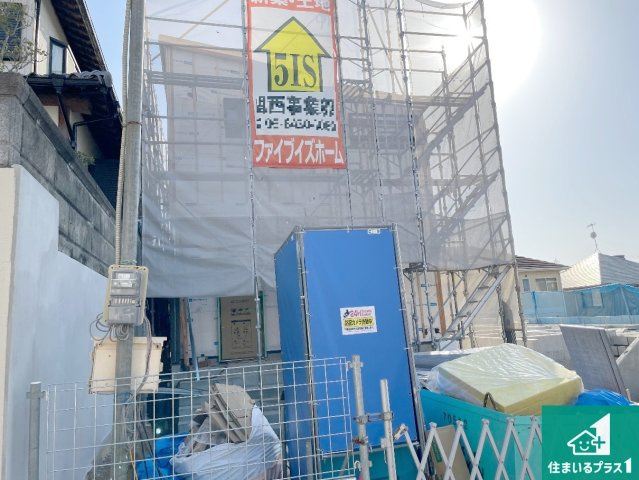 神戸市垂水区本多聞　第3期　新築一戸建ての外観|周辺は落ち着いた街並みの住宅地！子育てがしやすい住環境です！まだ未完成ですが、現地でしかわからない事もございます。是非一度ご覧ください。