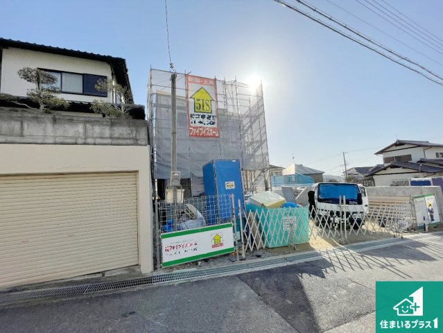 神戸市垂水区本多聞　第3期　新築一戸建ての外観|周辺は落ち着いた街並みの住宅地！子育てがしやすい住環境です！まだ未完成ですが、現地でしかわからない事もございます。是非一度ご覧ください。