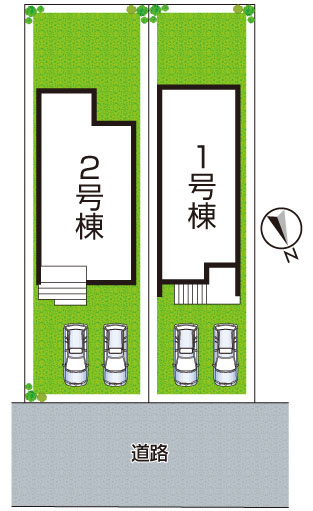 神戸市垂水区本多聞　第3期　新築一戸建てのその他|全2区画