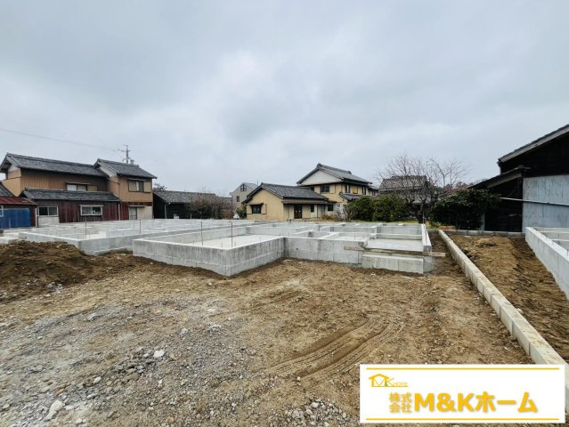 知多市金沢字郷中　全4棟　2号棟の外観|R7.11.28撮影　耐震等級3取得☆