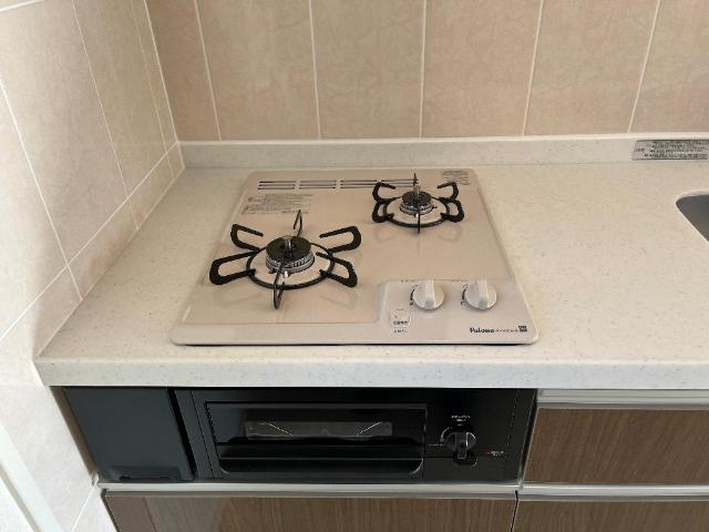 アムール香椎駅前Ⅱのキッチン|コンロ（イメージ）