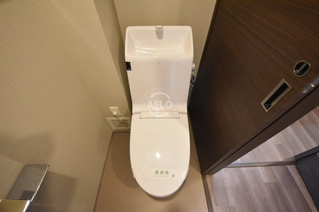 ラシュレ天満橋のトイレ|ラシュレ天満橋　温水洗浄便座