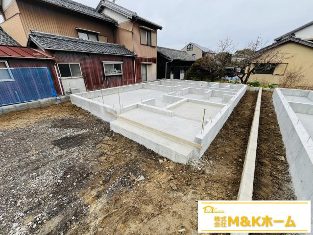 知多市金沢字郷中　全4棟　4号棟の外観|R7.11.28撮影　24時間換気システム搭載♪