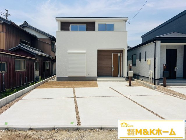 知多市金沢字郷中　全4棟　4号棟の前面道路含む現地写真|R8.4.21撮影　長期優良住宅☆