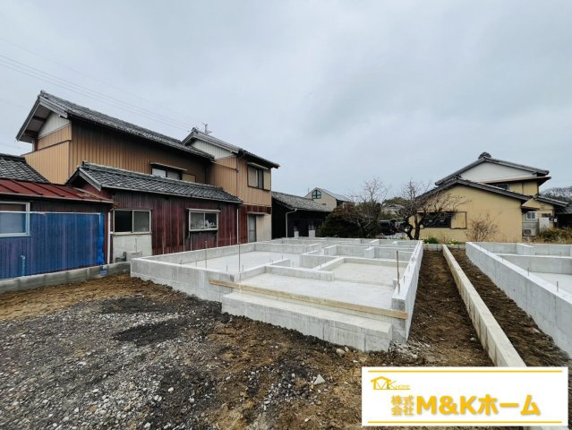 知多市金沢字郷中　全4棟　4号棟の外観|R7.11.28撮影　耐震等級3取得☆