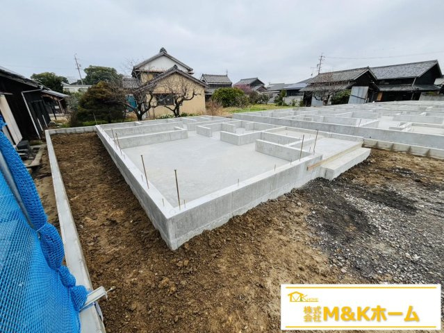 知多市金沢字郷中　全4棟　4号棟の外観|R7.11.28撮影　陽当り良好☆