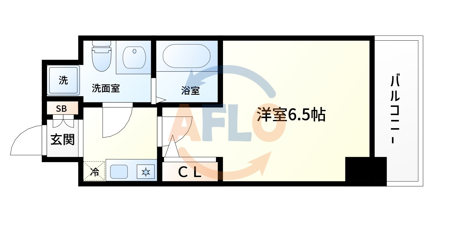 エスリード福島駅前第2の間取り|エスリード福島駅前第2　間取り