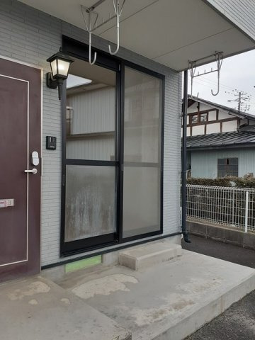 ヴィラエゾＡのバルコニー