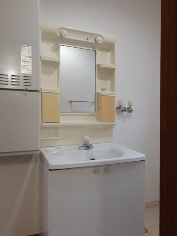 ヴィラエゾＡの洗面所