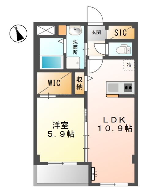 リユニオンの間取り