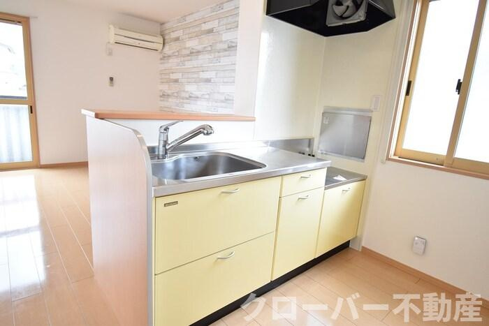 サンリーフのキッチン|対面キッチン