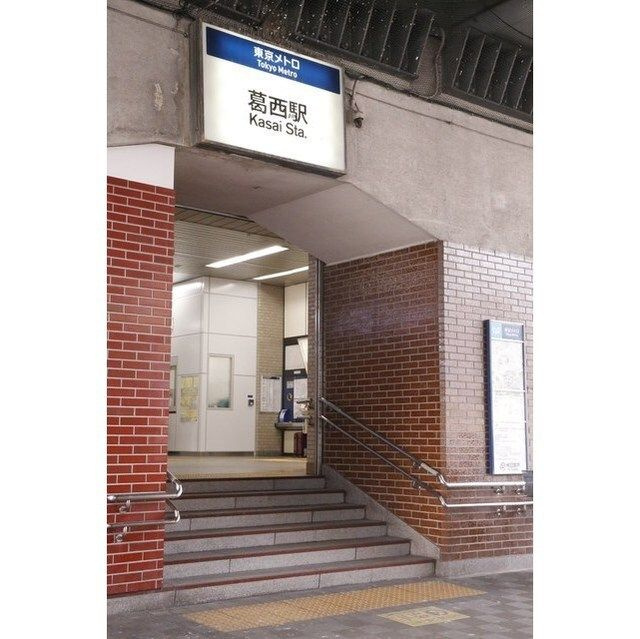 ソレアード葛西のエントランス