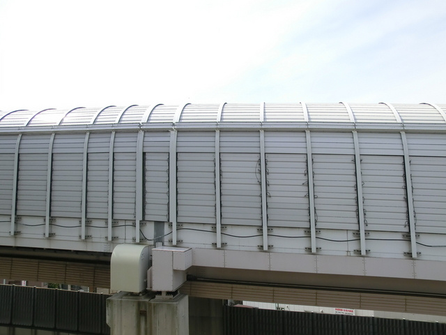 エクシム西巣鴨の展望|建物前に道路がありますが、目隠しあります