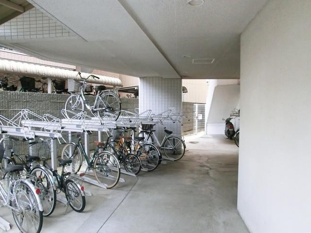 エクシム西巣鴨のその他共用部分|駐輪場です