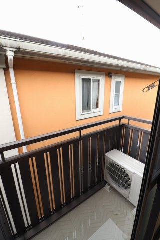 アップルハウスのバルコニー