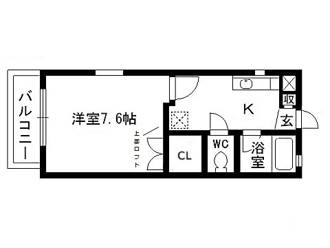 グランドールミユキの間取り