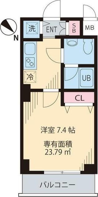 南海サザンコート行徳 の間取り