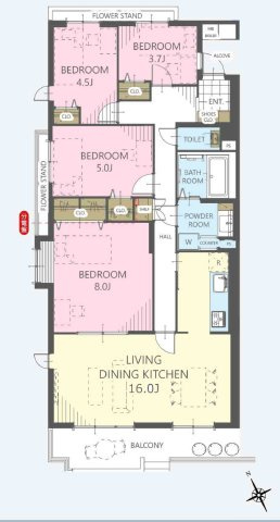 川越ニューシティいせはらリバーサイド壱番街6号棟