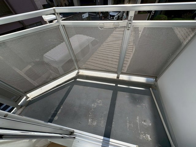 大阪市西区九条３丁目の賃貸マンションのバルコニー