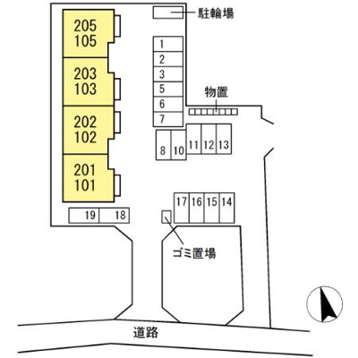 【区画図】 | ヴィラオーヴェスト