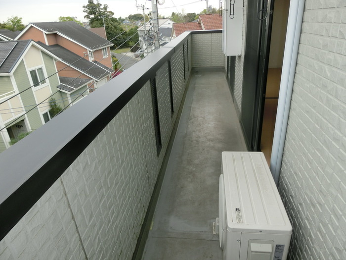 グランデュール55　Bのバルコニー