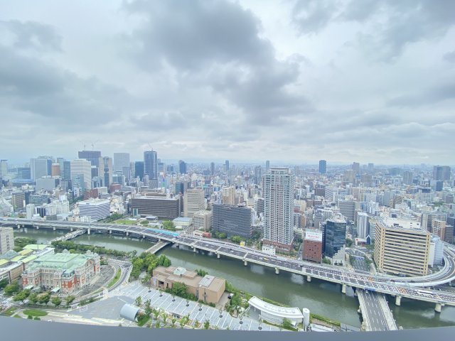 北浜ミッドタワーの展望
